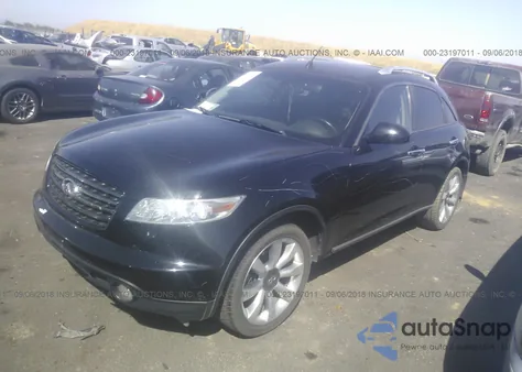 2005 Infiniti Fx35 from USA, damaged, VIN JNRAS08UX5X108033